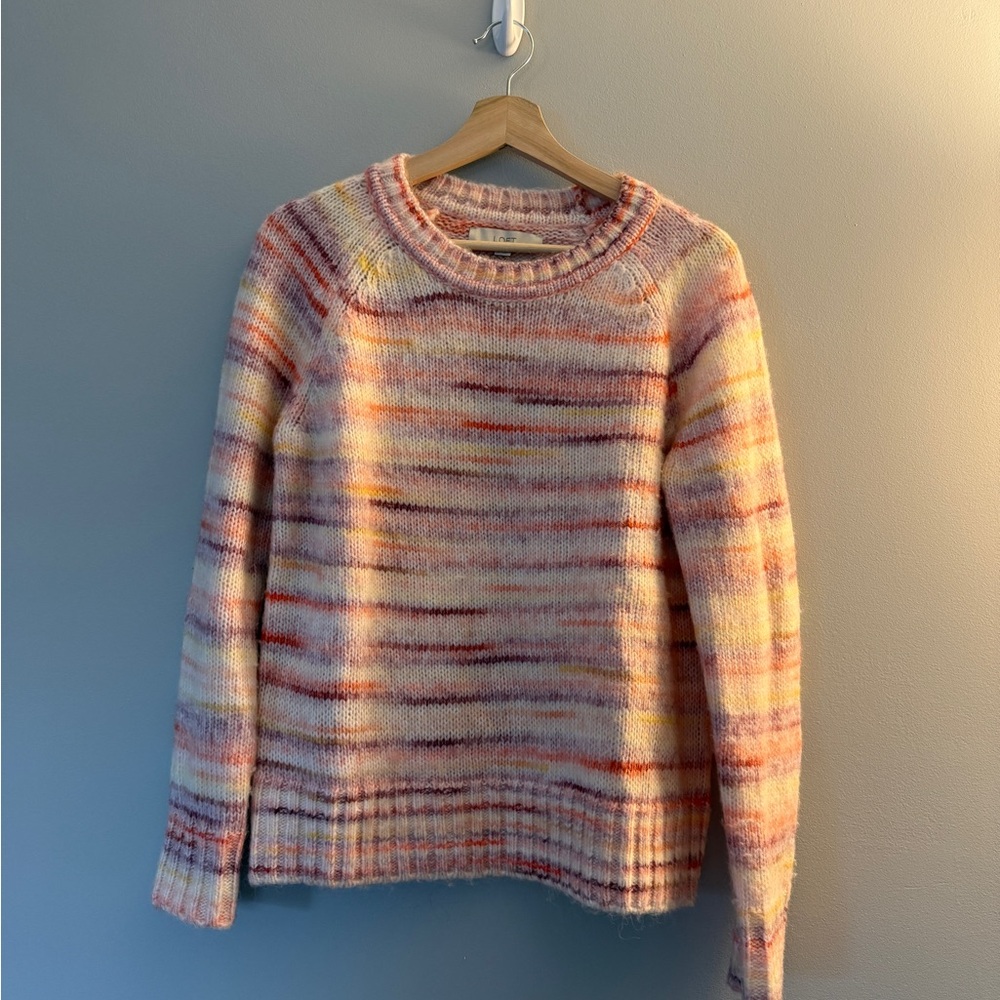 LOFT Pastel Striped Women's Sweater